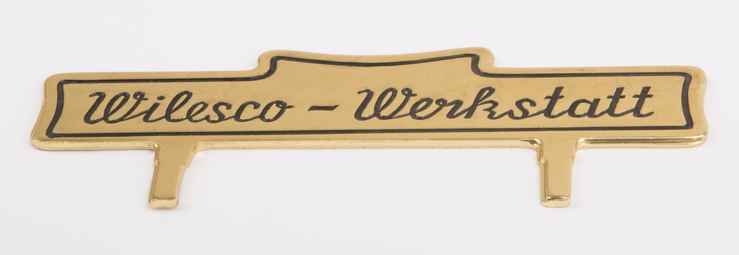 Panneau « Wilesco Werkstatt »