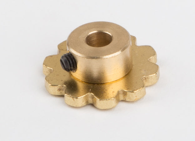 ZahnraD18 mm, 10 Zähne, Bohrung 4 mm