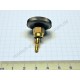 Steam supply valve without valve body base, brass