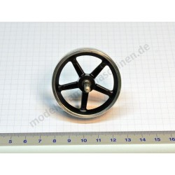 Flywheel, 50 mm diameter, with axle