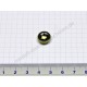 Capuchon de fixation pour axe de 5 mm de diamètre (laiton)