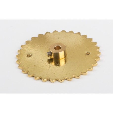 Cog wheel 61 mm, 30 tooth, hole 4 mm