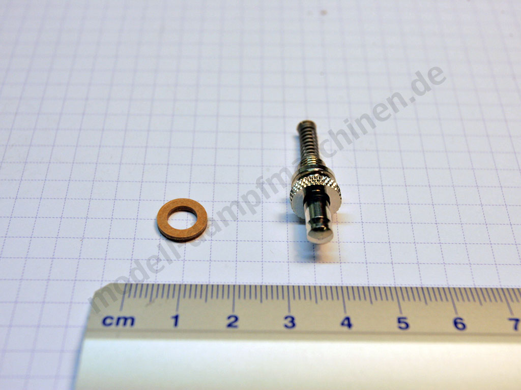 Soupape de sécurité à ressort nickelée