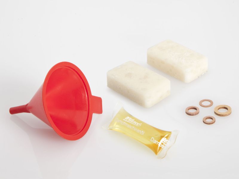 Accessoires complets dans le sac