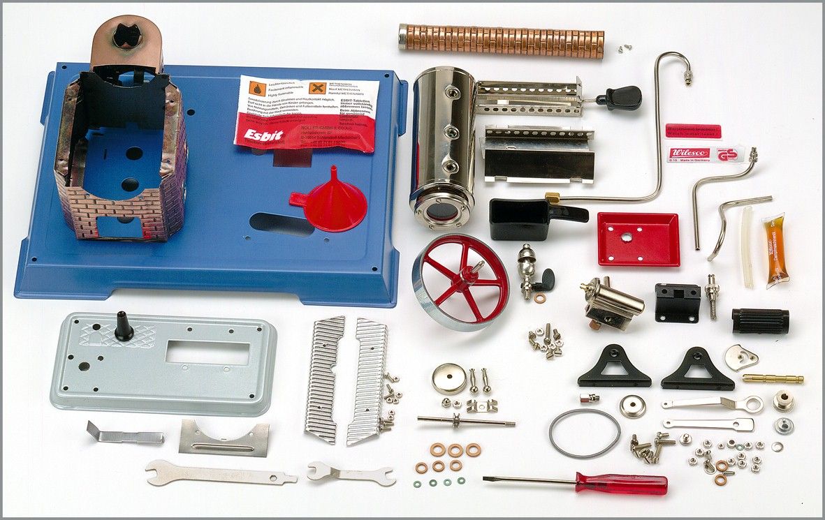 Kit de machine à vapeur D9