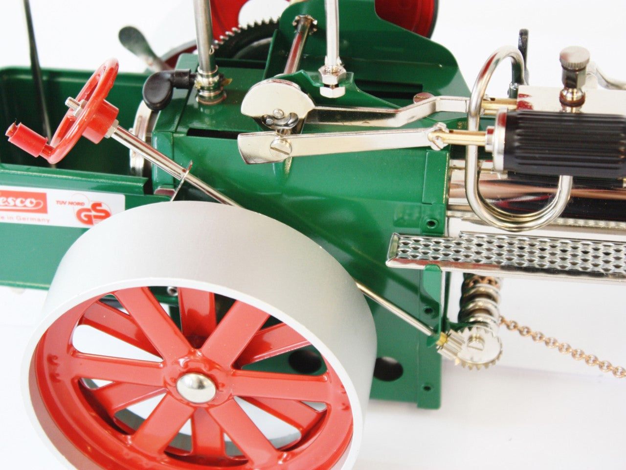 Rouleau compresseur vert D365