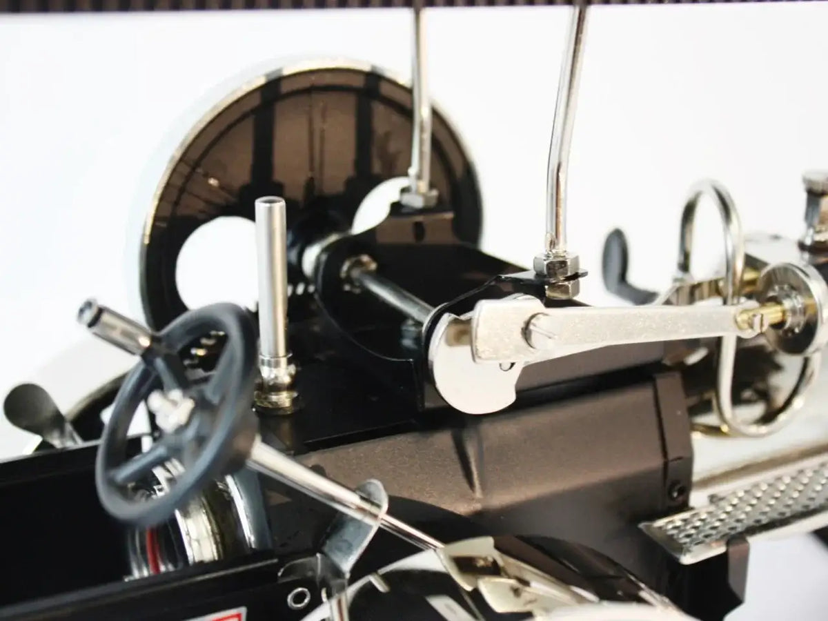 Wilesco Dampfwalze D368 schwarz/nickel