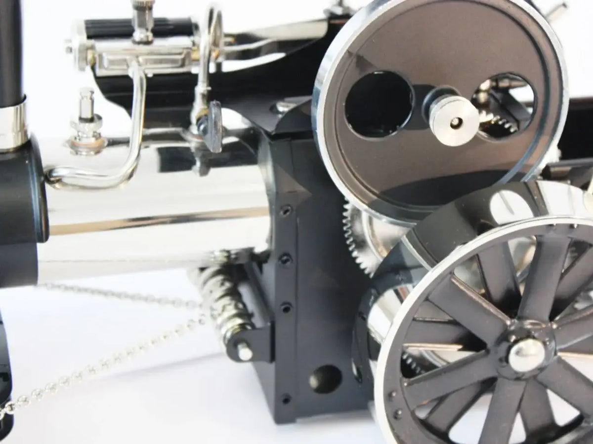 Wilesco Dampfwalze D368 schwarz/nickel