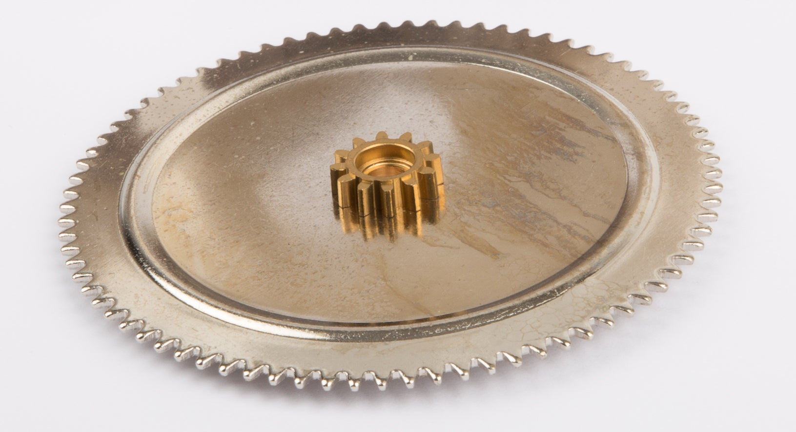 Engrenage, grand avec pignon, nickel