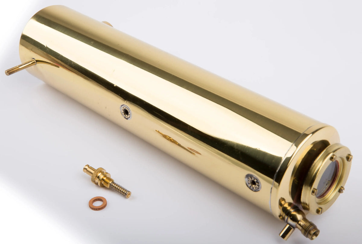 Kessel mit Federsicherheitsventil inkl. Glas