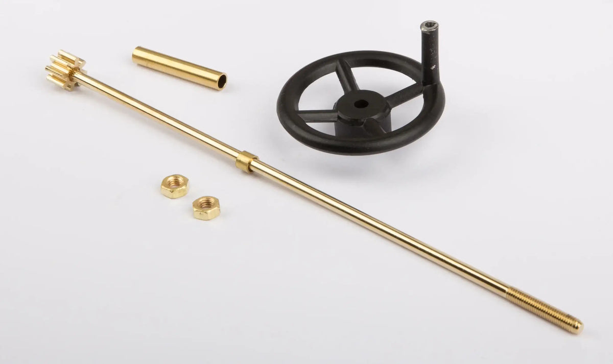 Lenkrad komplett mit Säule, schwarz