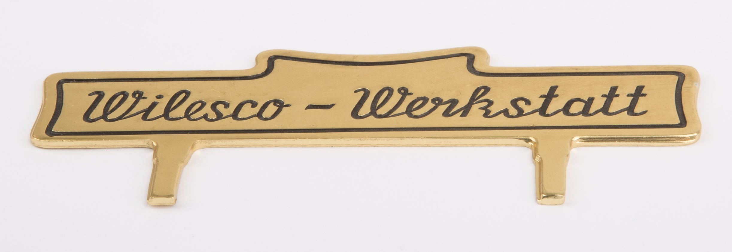 Panneau « Wilesco Werkstatt »