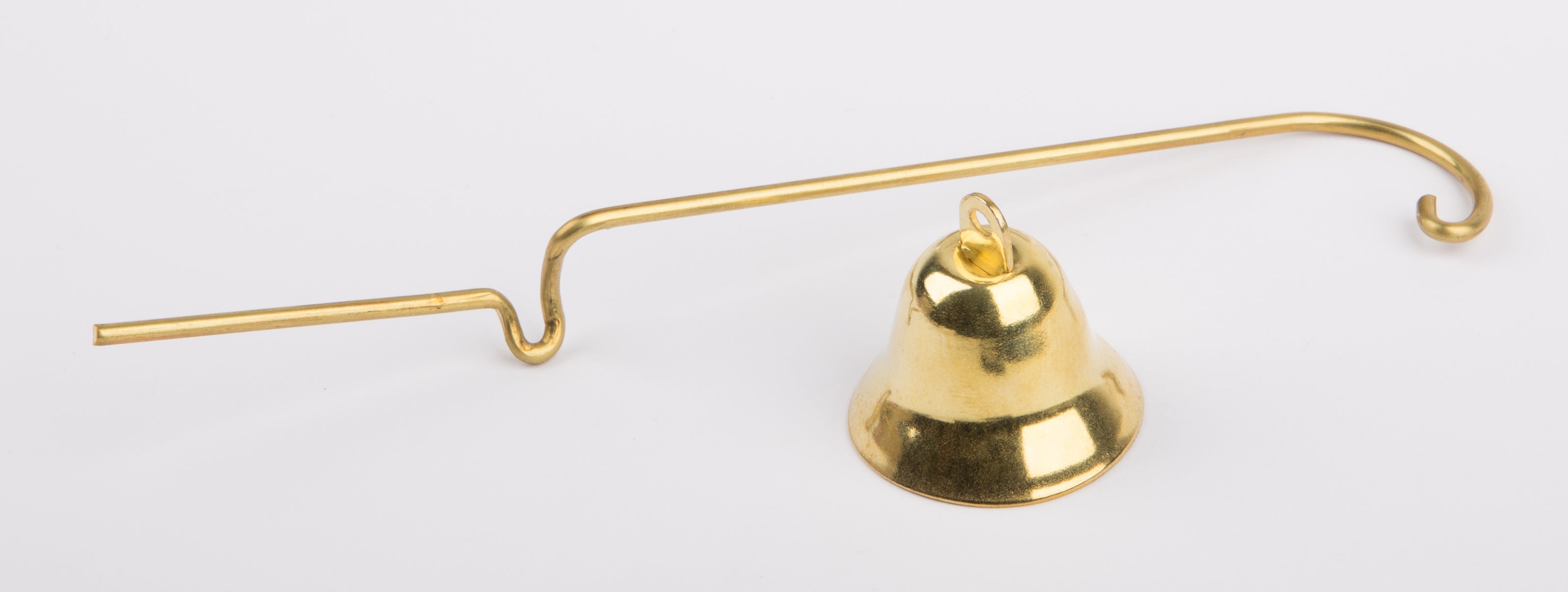 Glocke und Glockenstab, messing